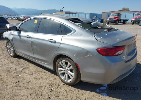 2016 Chrysler 200 Limited z USA, uszkodzony, nr VIN 1C3CCCAB0GN181382